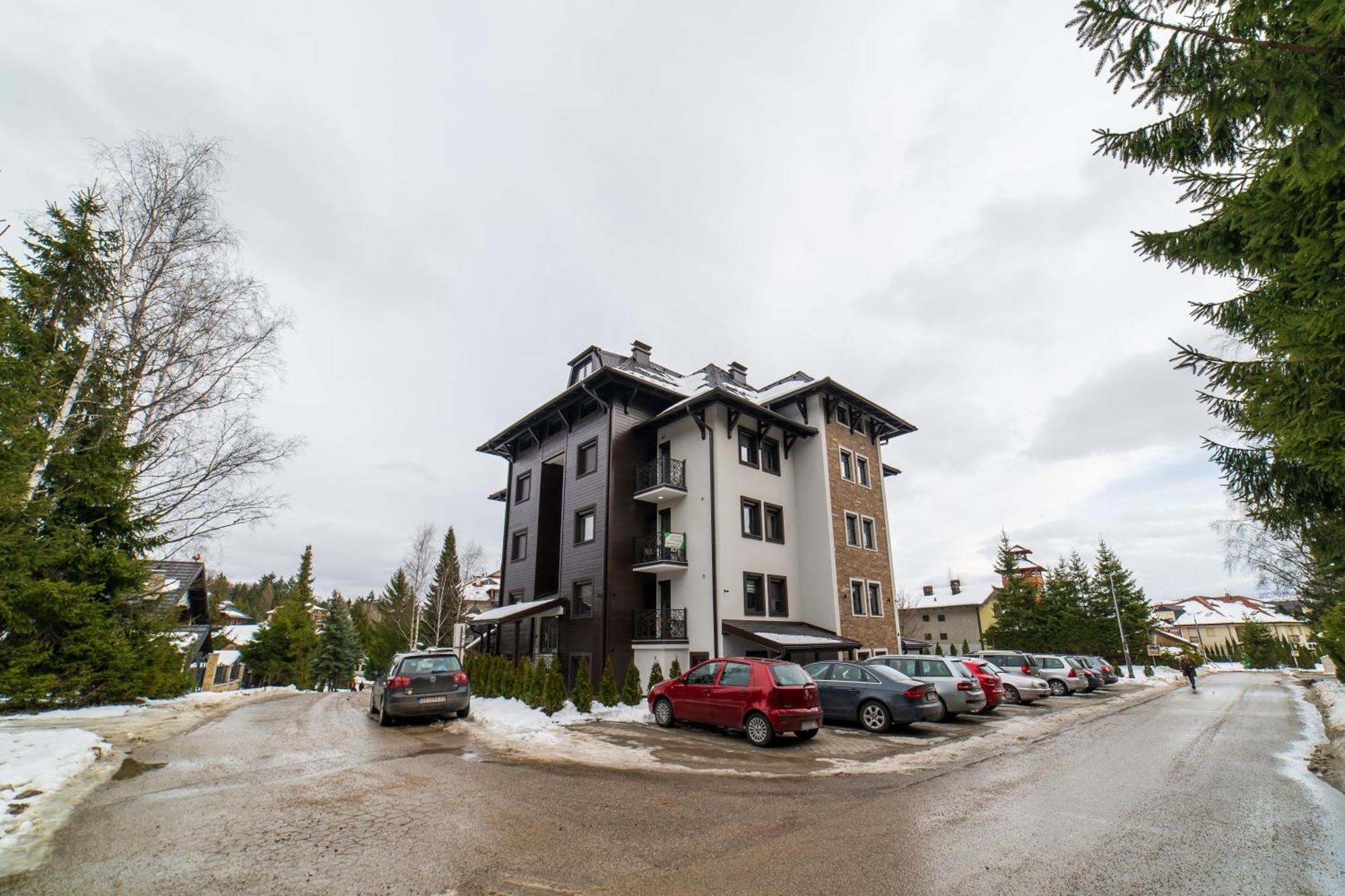 Aroma Apartmani ซลาตีบอร์ ภายนอก รูปภาพ