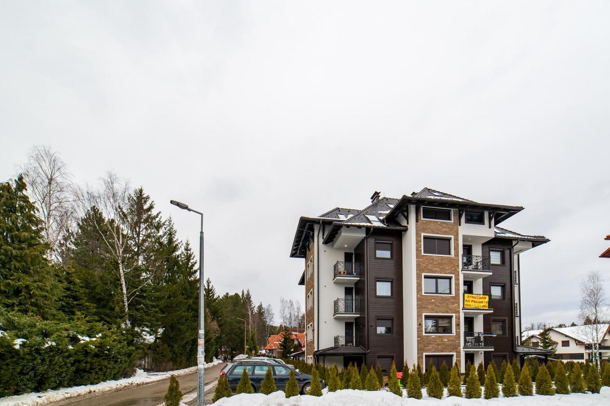 Aroma Apartmani ซลาตีบอร์ ภายนอก รูปภาพ